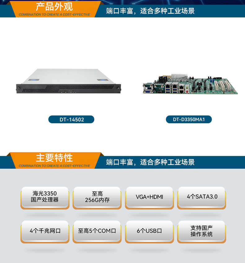 pa集团官网入口国产1U工控机,海光3350工业电脑,DT-14502-D3350MA1.jpg